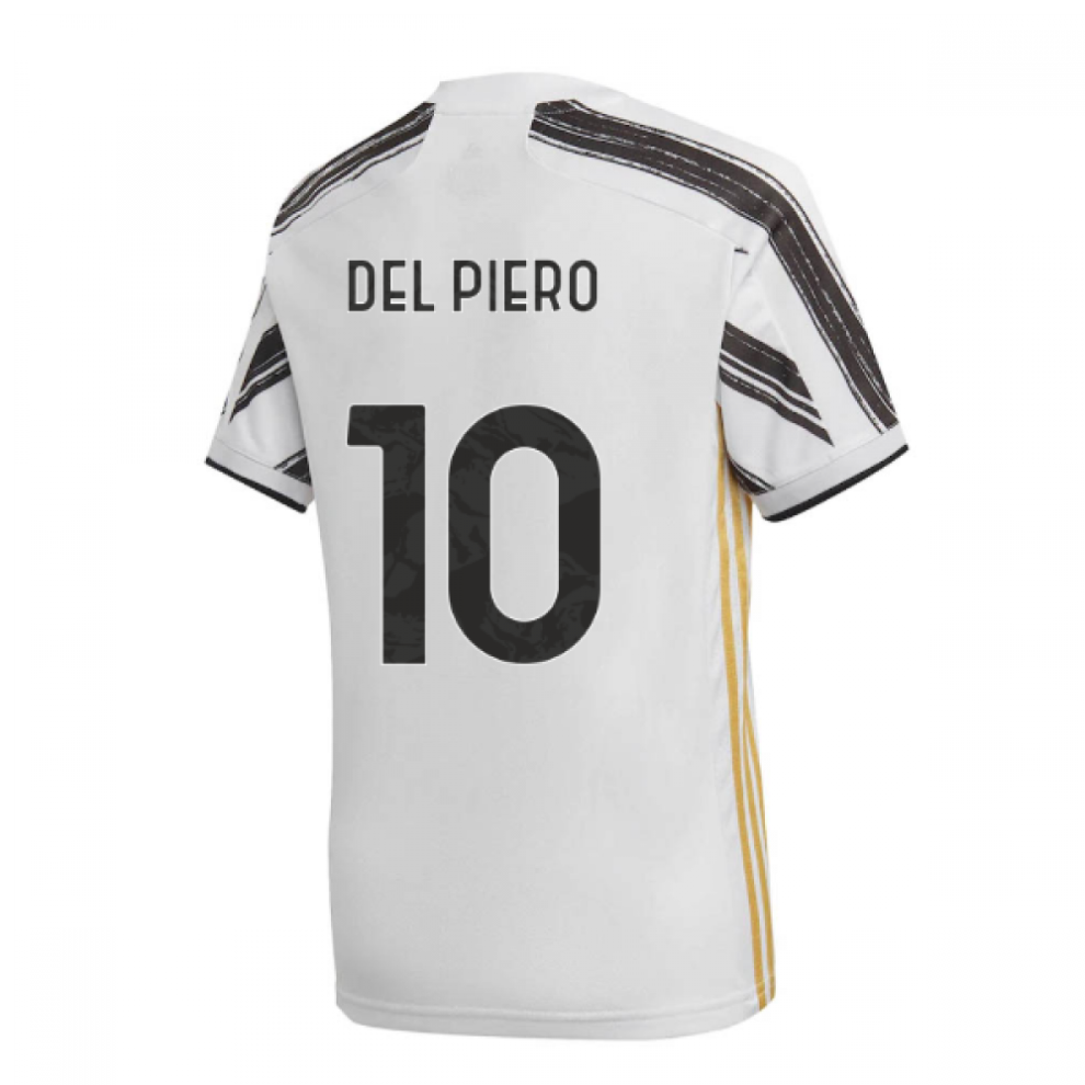 Adidas (Xxl) 2020-2021 Juventus Home Football Shirt (Del Piero 10)
