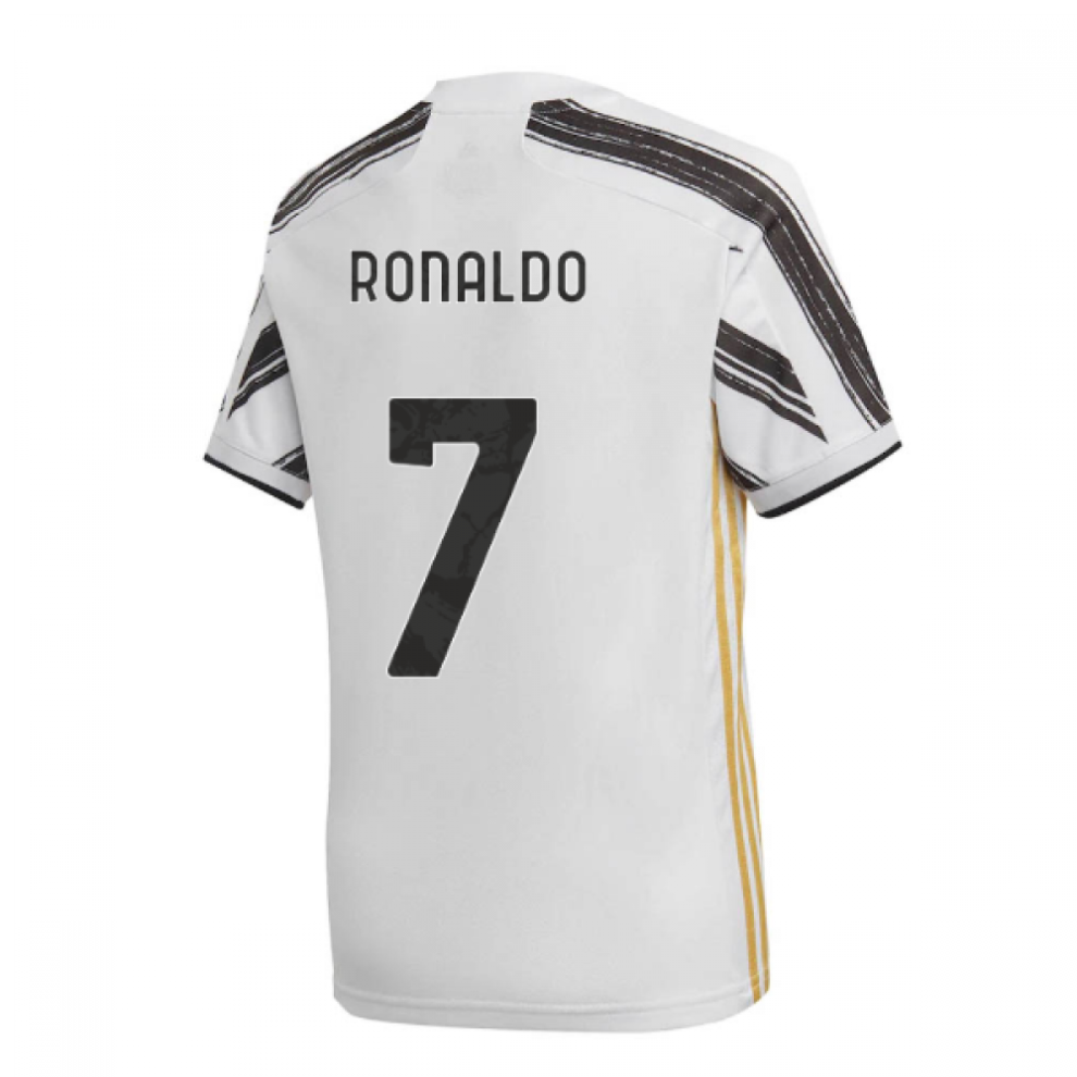 (XL) 2020-2021 Juventus Adidas Home Football Shirt (RONALDO 7)