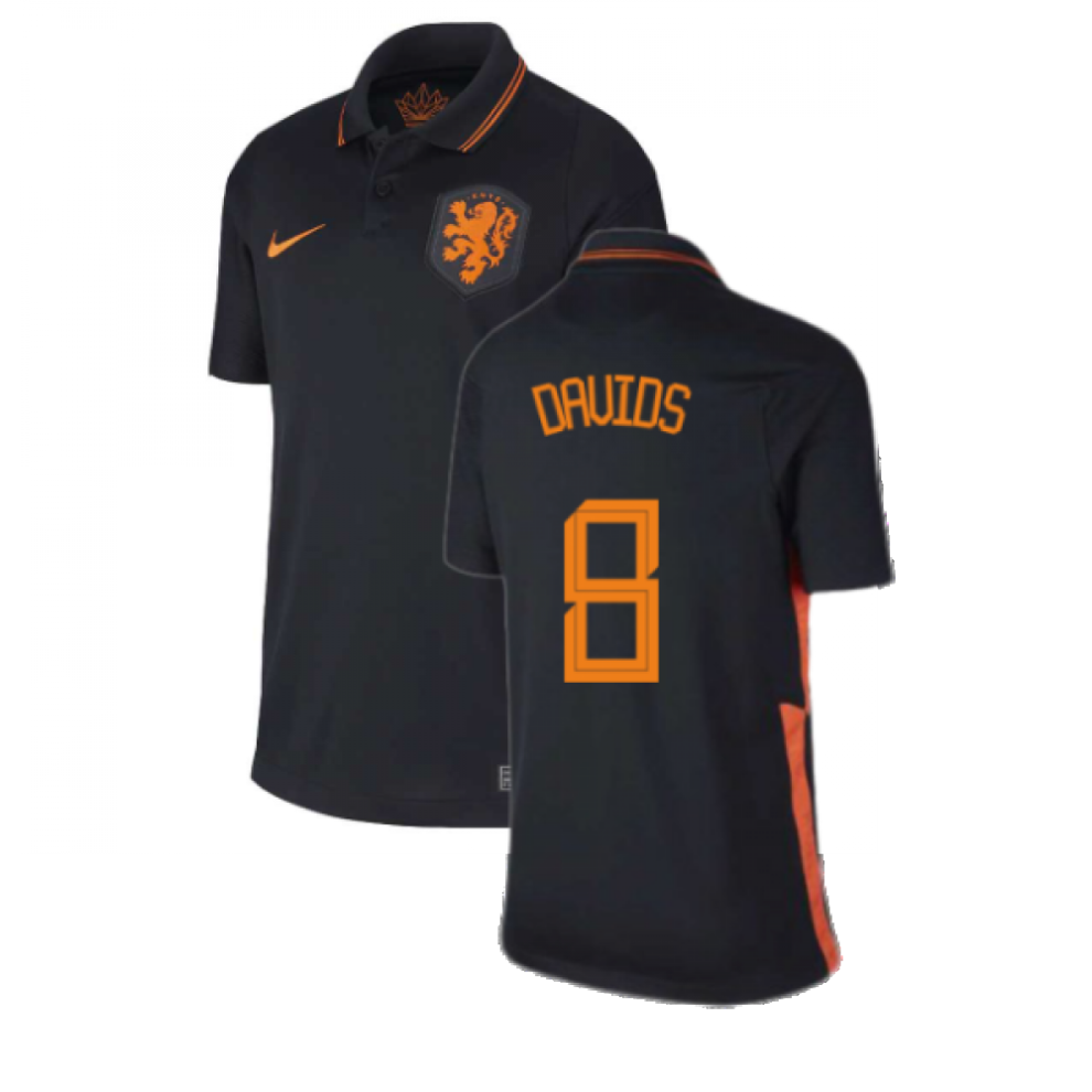 (MB) 2020-2021 Holland Away Nike Football Shirt (Kids) (DAVIDS 8)