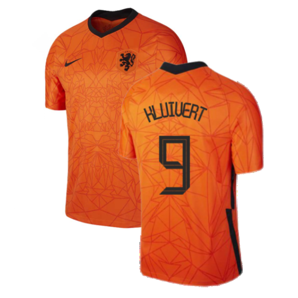 (SB) 2020-2021 Holland Home Nike Football Shirt (Kids) (KLUIVERT 9)