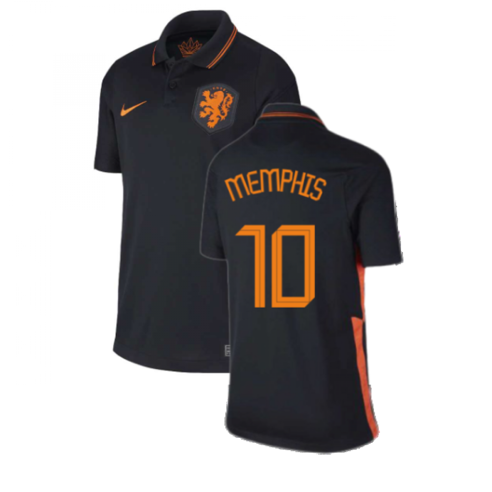 (LB) 2020-2021 Holland Away Nike Football Shirt (Kids) (MEMPHIS 10)