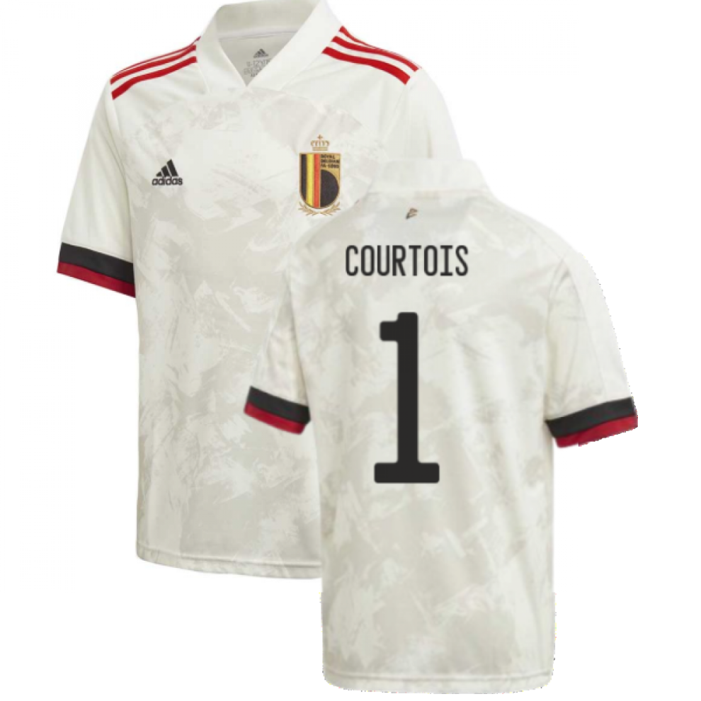 (MB) 2020-2021 Belgium Away Shirt (Kids) (COURTOIS 1)