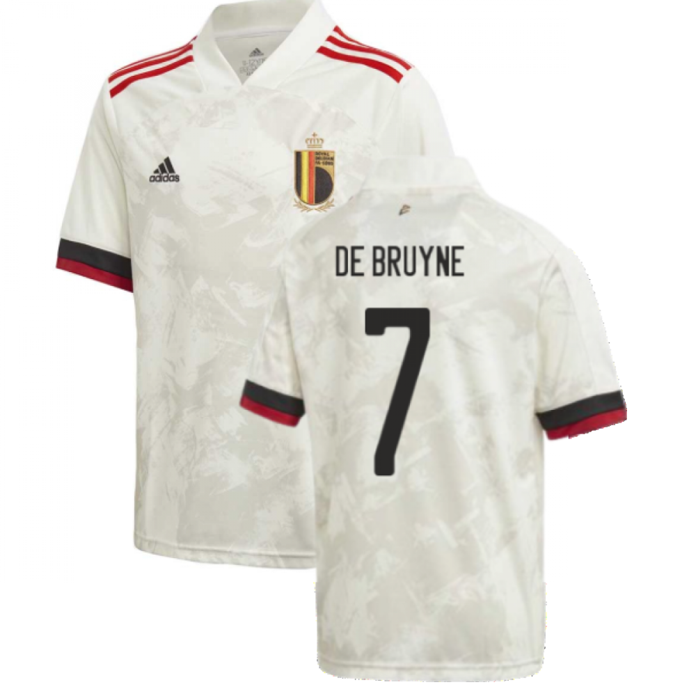 (XXL) 2020-2021 Belgium Away Shirt (Kids) (DE BRUYNE 7)