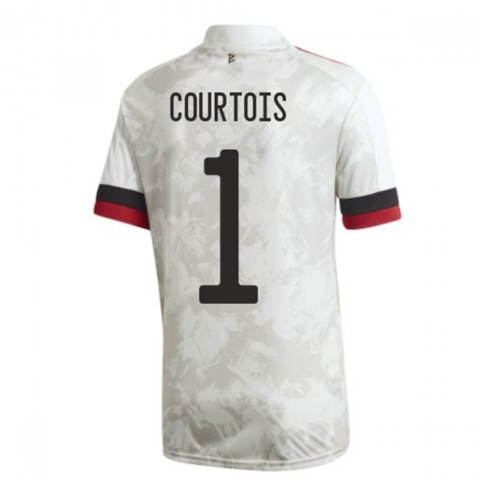 (S) 2020-2021 Belgium Away Shirt (COURTOIS 1)