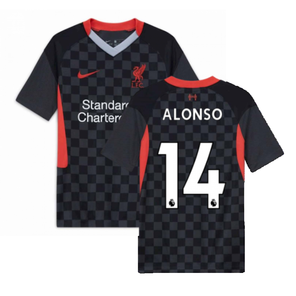 Nike (Sb) 2020-2021 Liverpool Third Shirt (Kids) (Alonso 14)