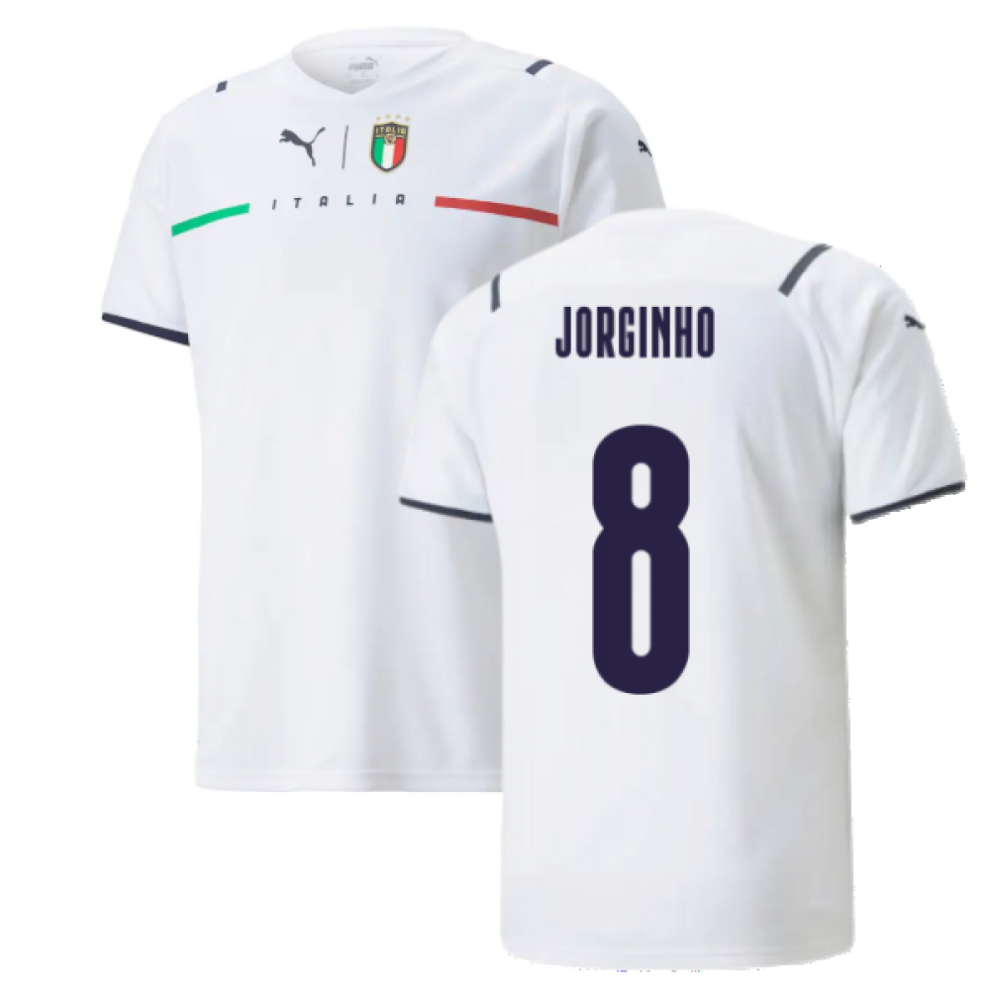 Puma (Xxl) 2021-2022 Italy Away Shirt (Jorginho 8)