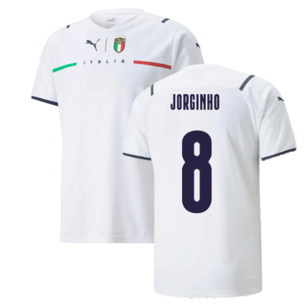 (S) 2021-2022 Italy Away Shirt (JORGINHO 8)