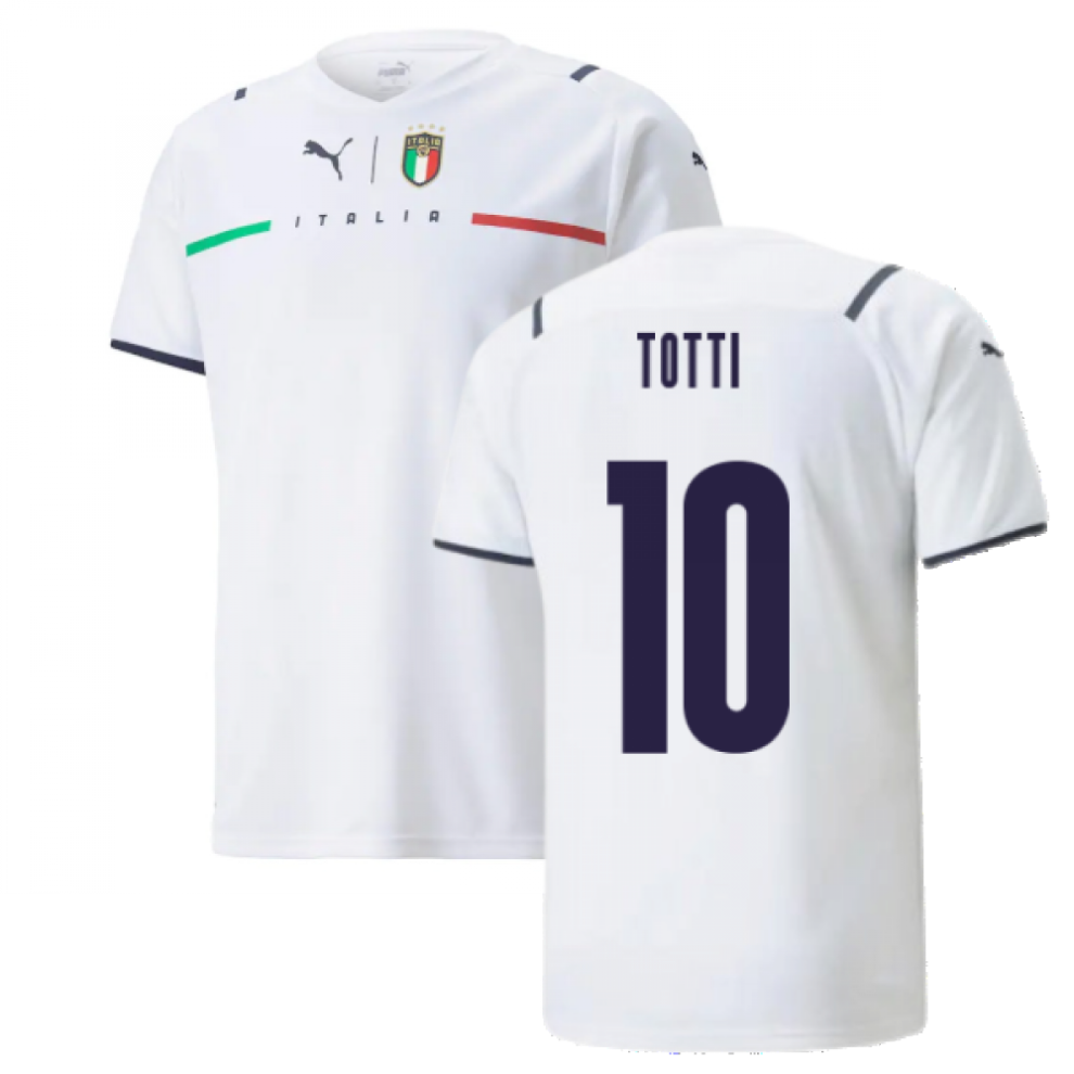 Puma (Xxl) 2021-2022 Italy Away Shirt (Totti 10)
