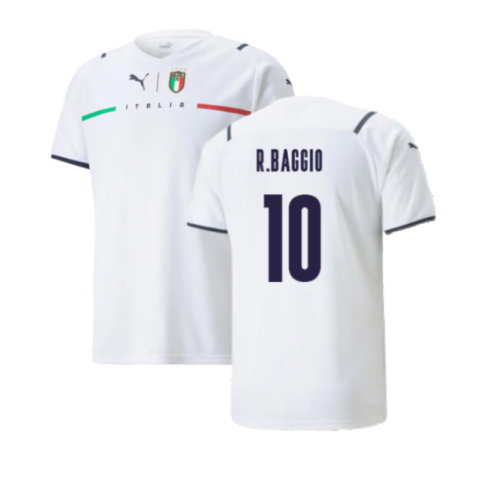 Puma (Xxl) 2021-2022 Italy Away Shirt (R.baggio 10)