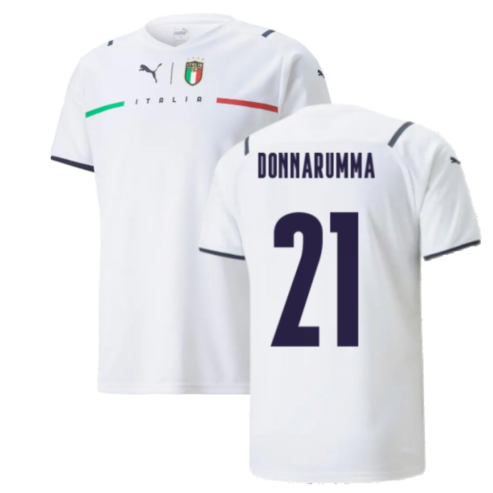 (XXL) 2021-2022 Italy Away Shirt (DONNARUMMA 21)