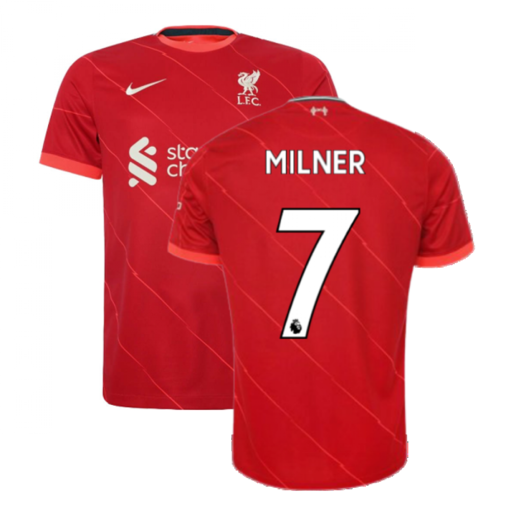 (M) Liverpool 2021-2022 Home Shirt (MILNER 7)