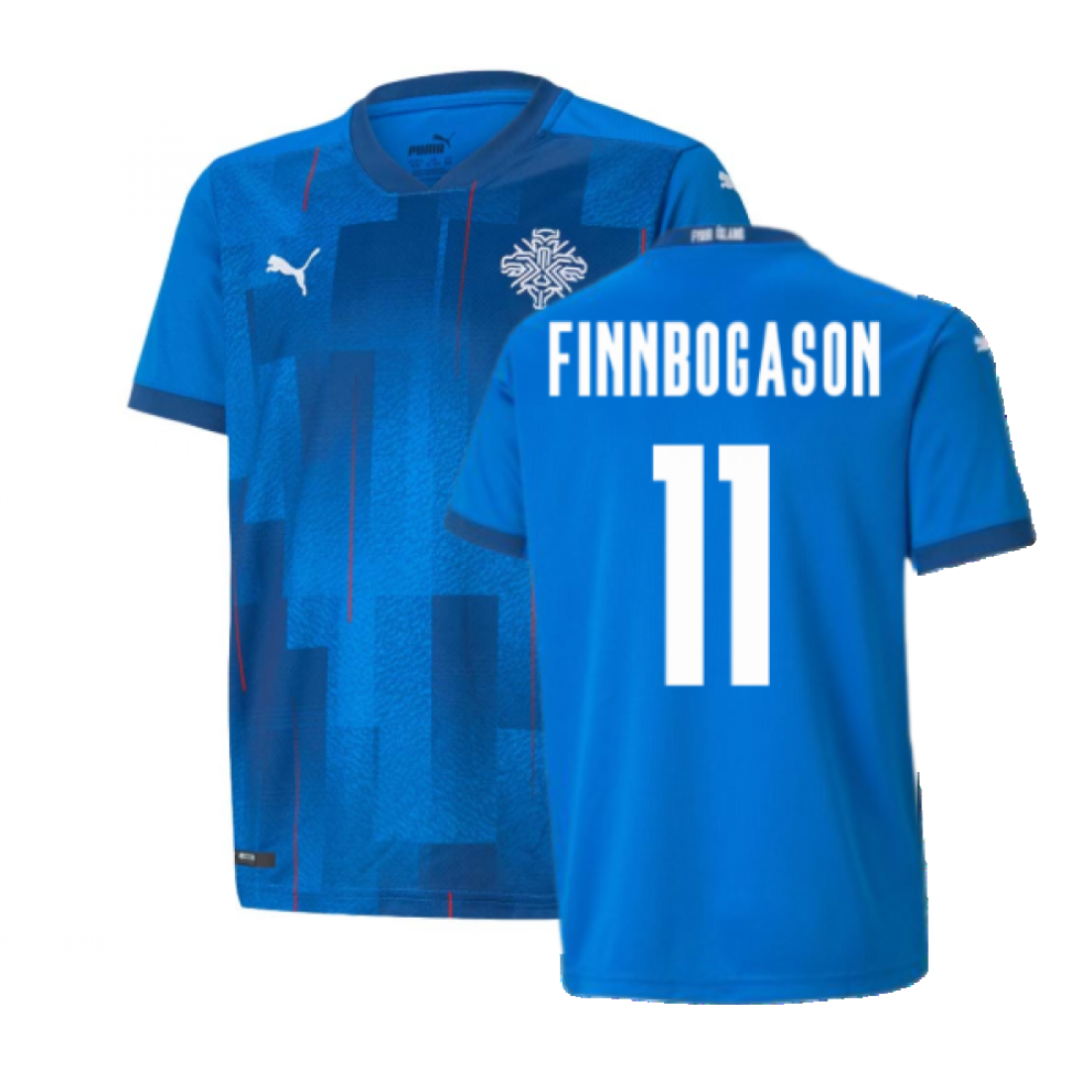 (XXL) 2021-2022 Iceland Home Shirt (Finnbogason 11)