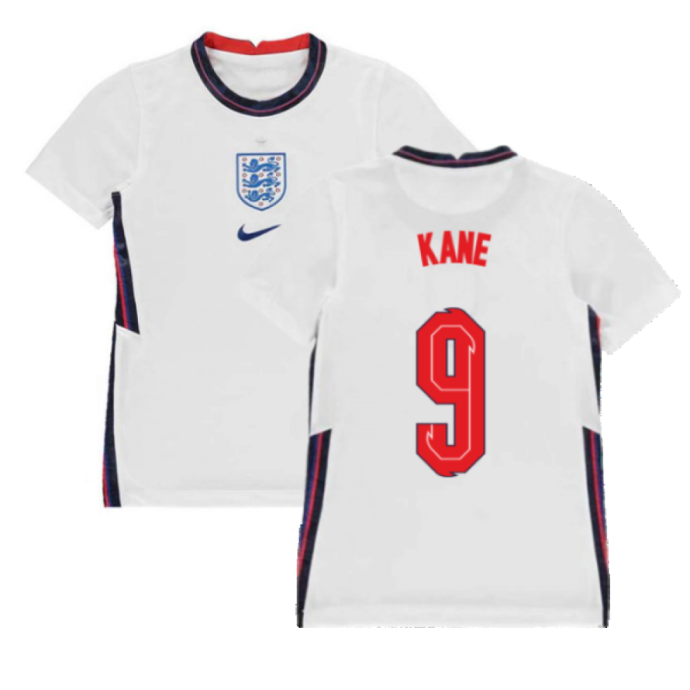 Nike (Mb) 2020-2021 England Home Football Shirt (Kids) (Kane 9)
