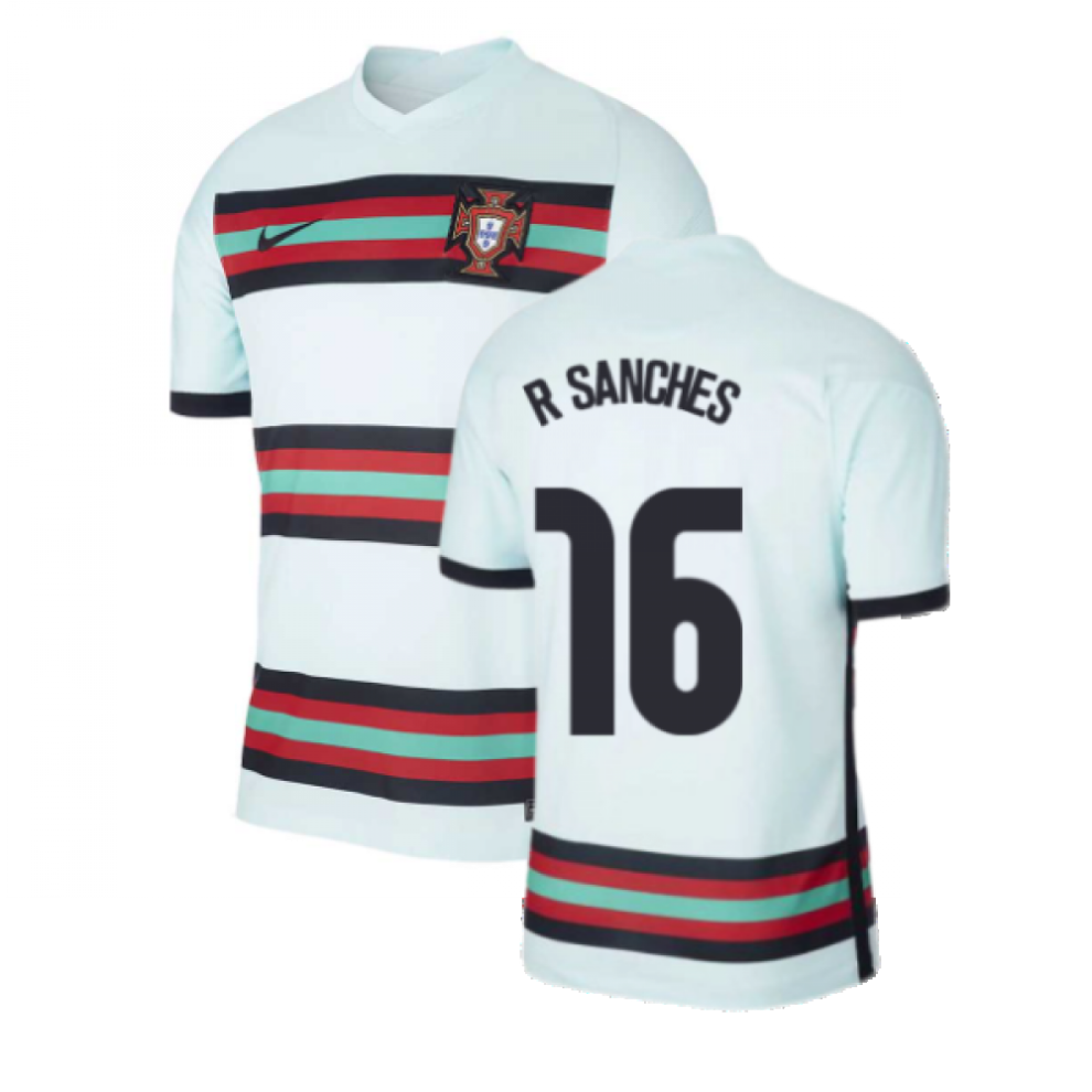 (S) 2020-2021 Portugal Away Nike Football Shirt (R.SANCHES 16)