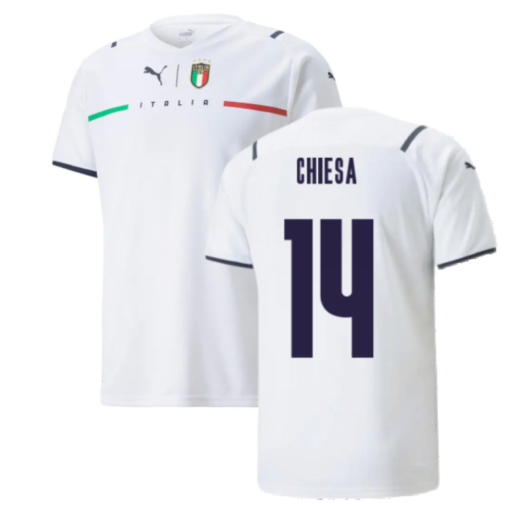 Puma (Xxl) 2021-2022 Italy Away Shirt (Chiesa 14)