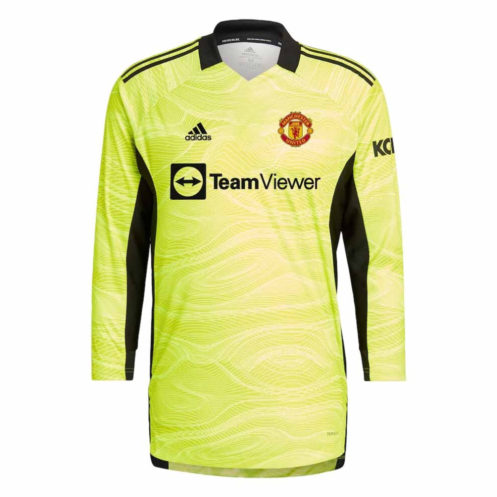 (XXL) Man Utd 2021-2022 Home Goalkeeper Shirt (Yellow)