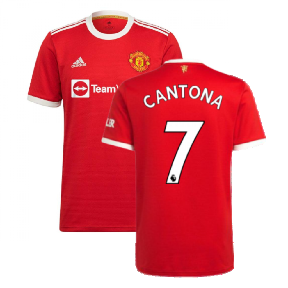 Adidas (3Xl) Man Utd 2021-2022 Home Shirt (Cantona 7)