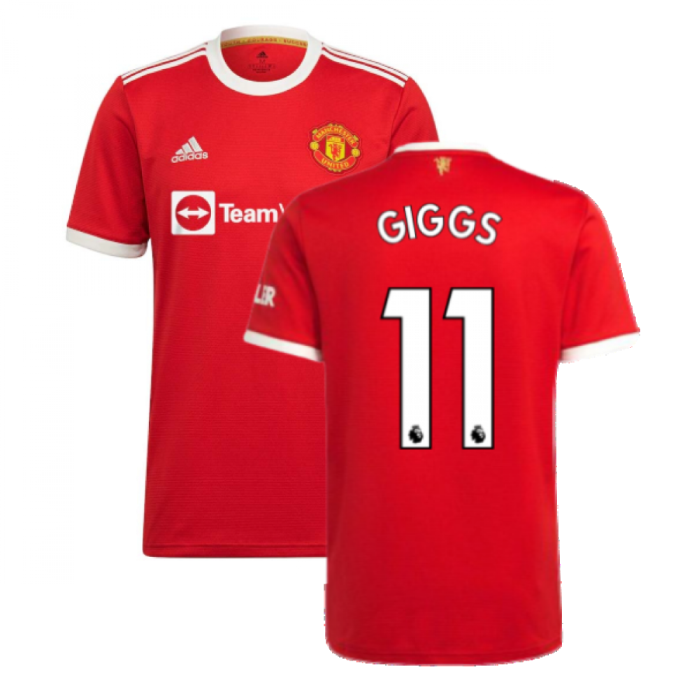 Adidas (4Xl) Man Utd 2021-2022 Home Shirt (Giggs 11)
