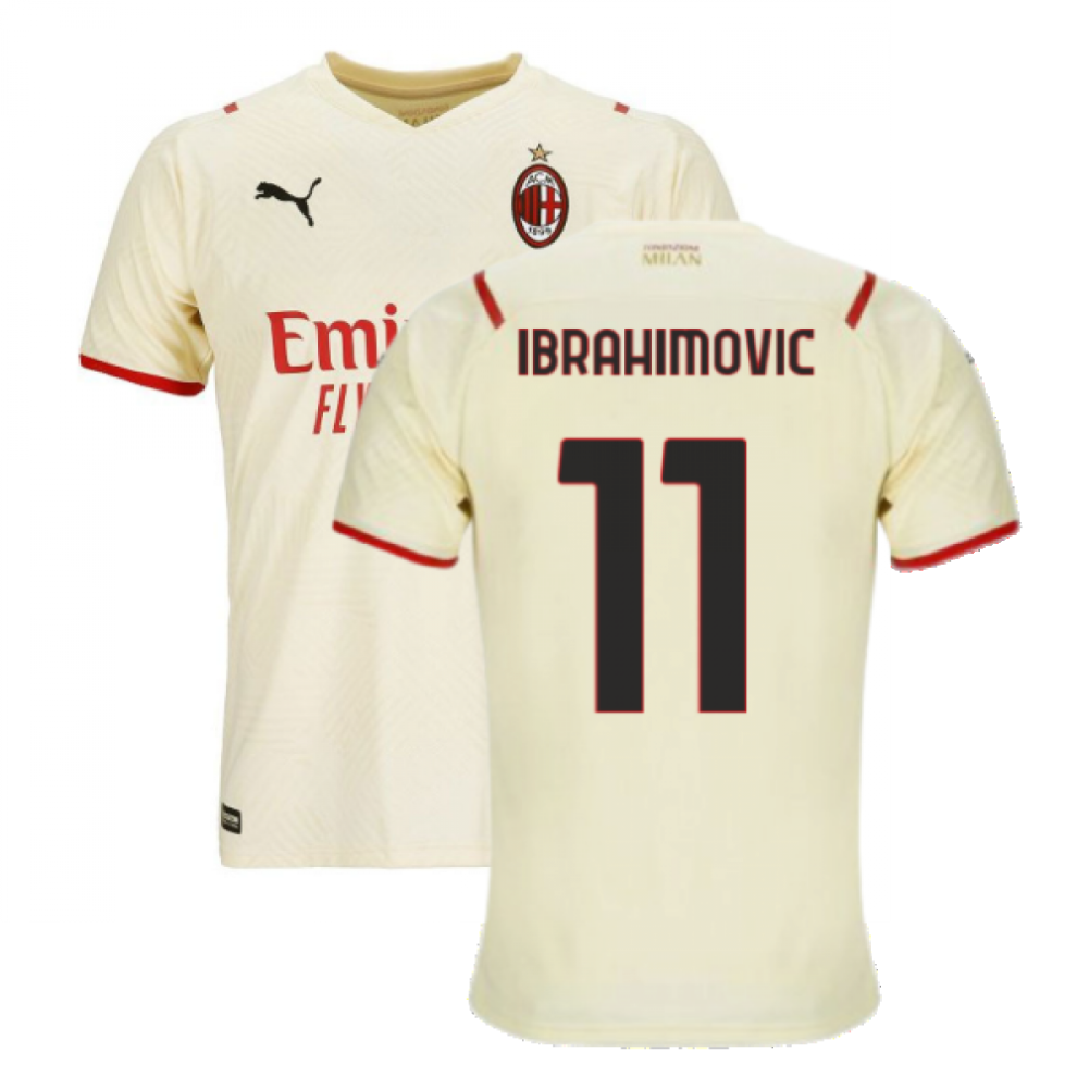 Puma (Xxl) 2021-2022 Ac Milan Away Shirt (Ibrahimovic 11)