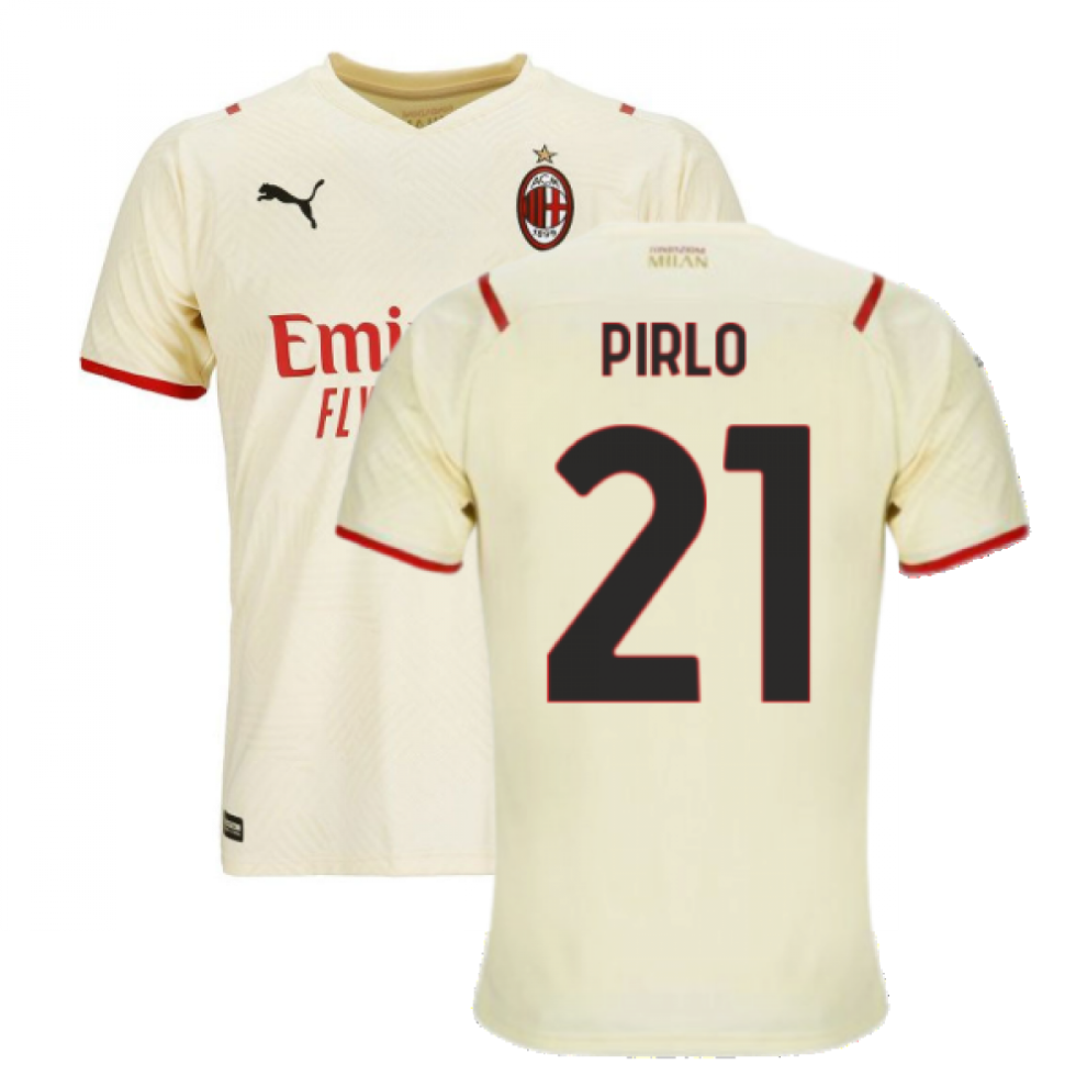 (XXL) 2021-2022 AC Milan Away Shirt (PIRLO 21)
