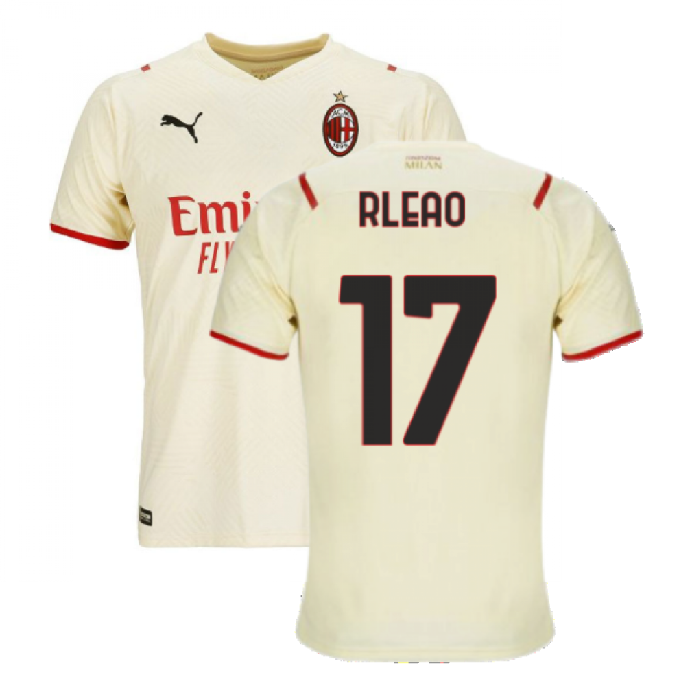Puma (Xxl) 2021-2022 Ac Milan Away Shirt (R Leao 17)