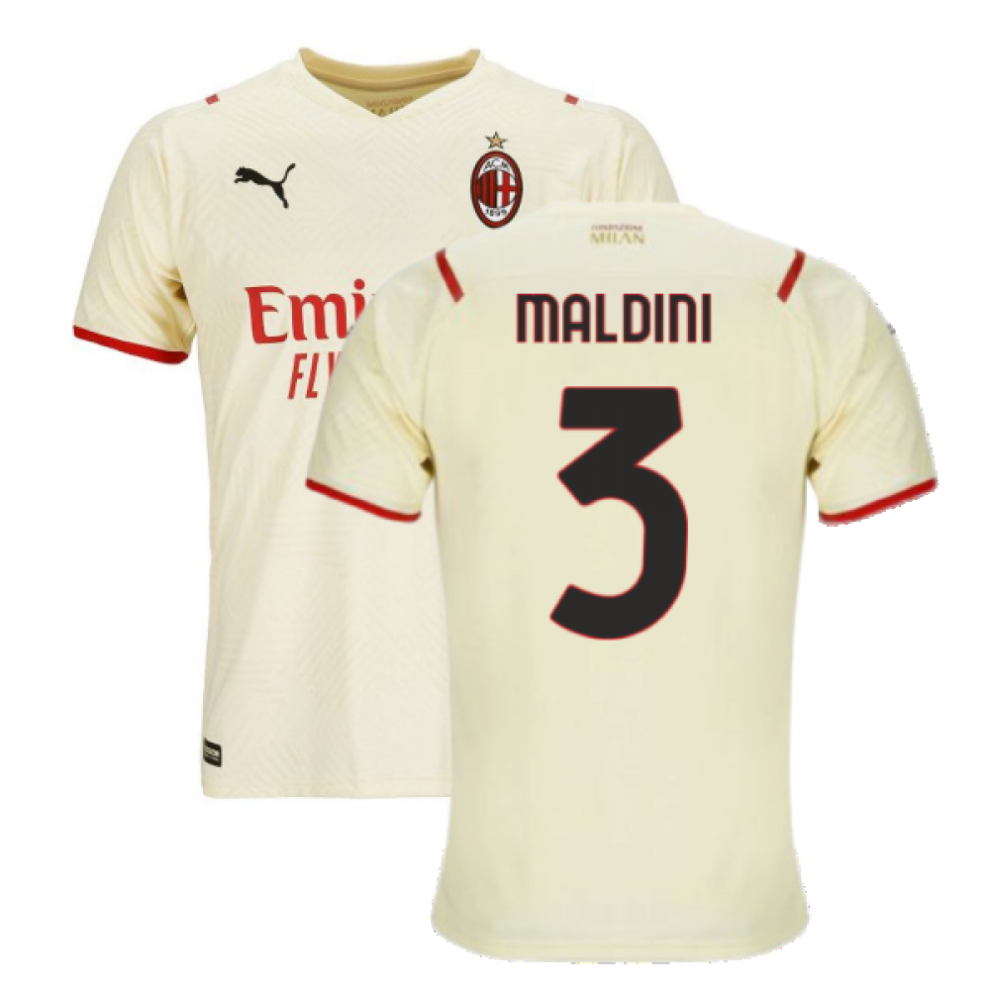 Puma (Xxl) 2021-2022 Ac Milan Away Shirt (Maldini 3)