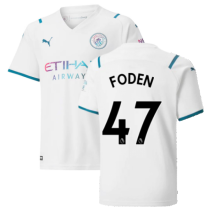 (SB) 2021-2022 Man City Away Shirt (Kids) (FODEN 47)