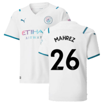 (SB) 2021-2022 Man City Away Shirt (Kids) (MAHREZ 26)