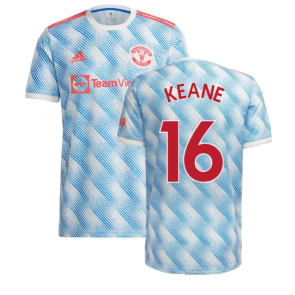 (XL) Man Utd 2021-2022 Away Shirt (KEANE 16)