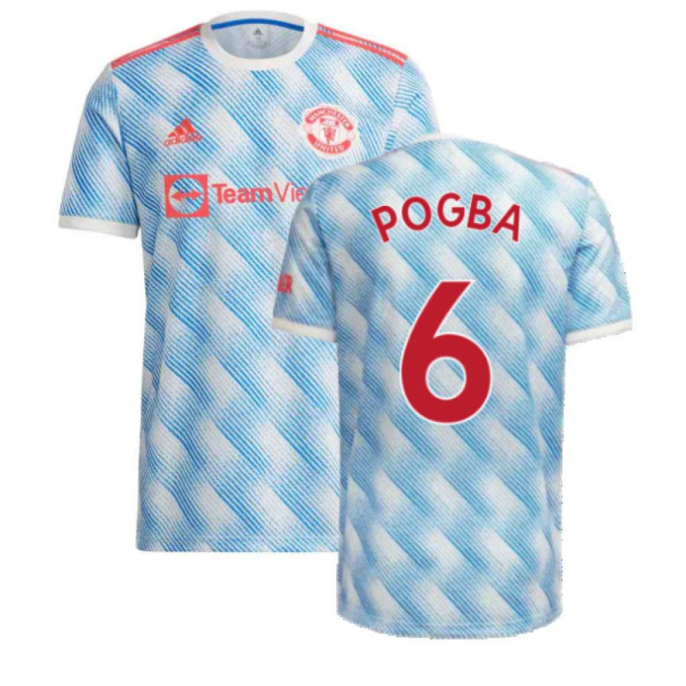 Adidas (Xs) Man Utd 2021-2022 Away Shirt (Pogba 6)