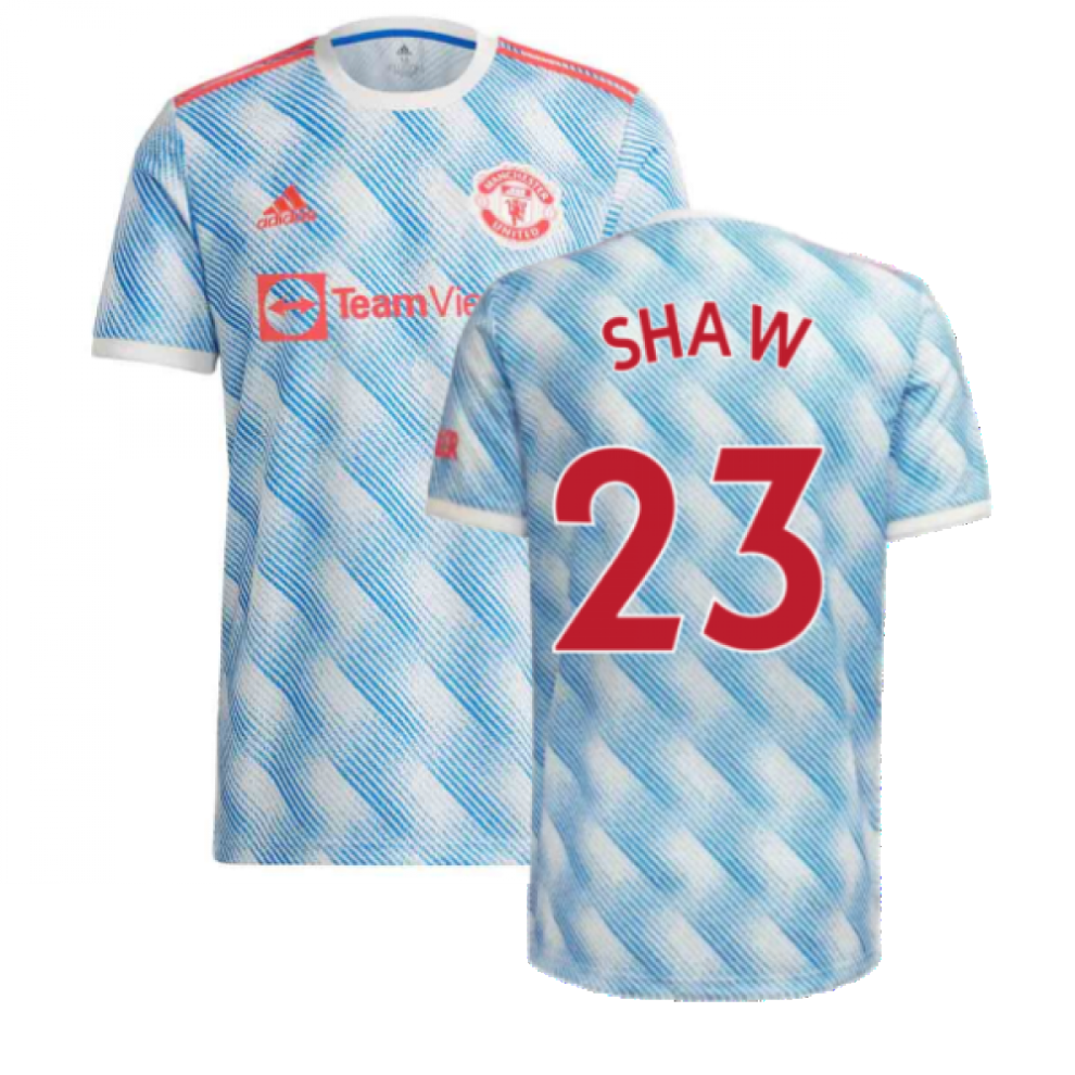 Adidas (Xl) Man Utd 2021-2022 Away Shirt (Shaw 23)