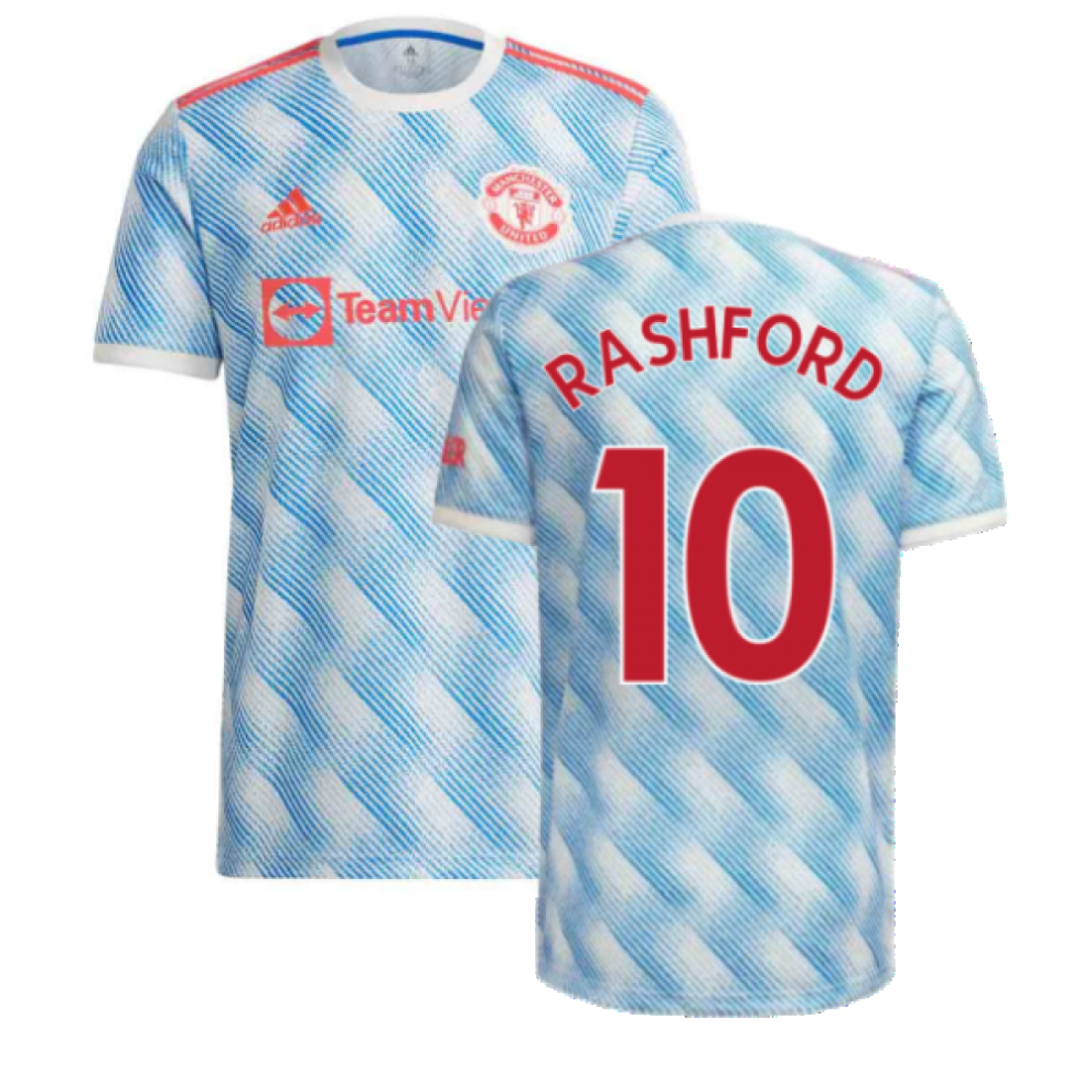 Adidas (4Xl) Man Utd 2021-2022 Away Shirt (Rashford 10)