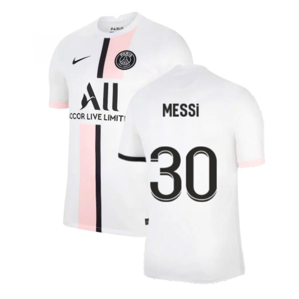 (L) PSG 2021-2022 Away Shirt (MESSI 30)