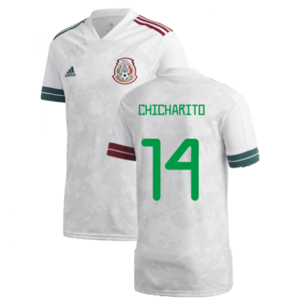 (XL) 2020-2021 Mexico Away Shirt (CHICHARITO 14)