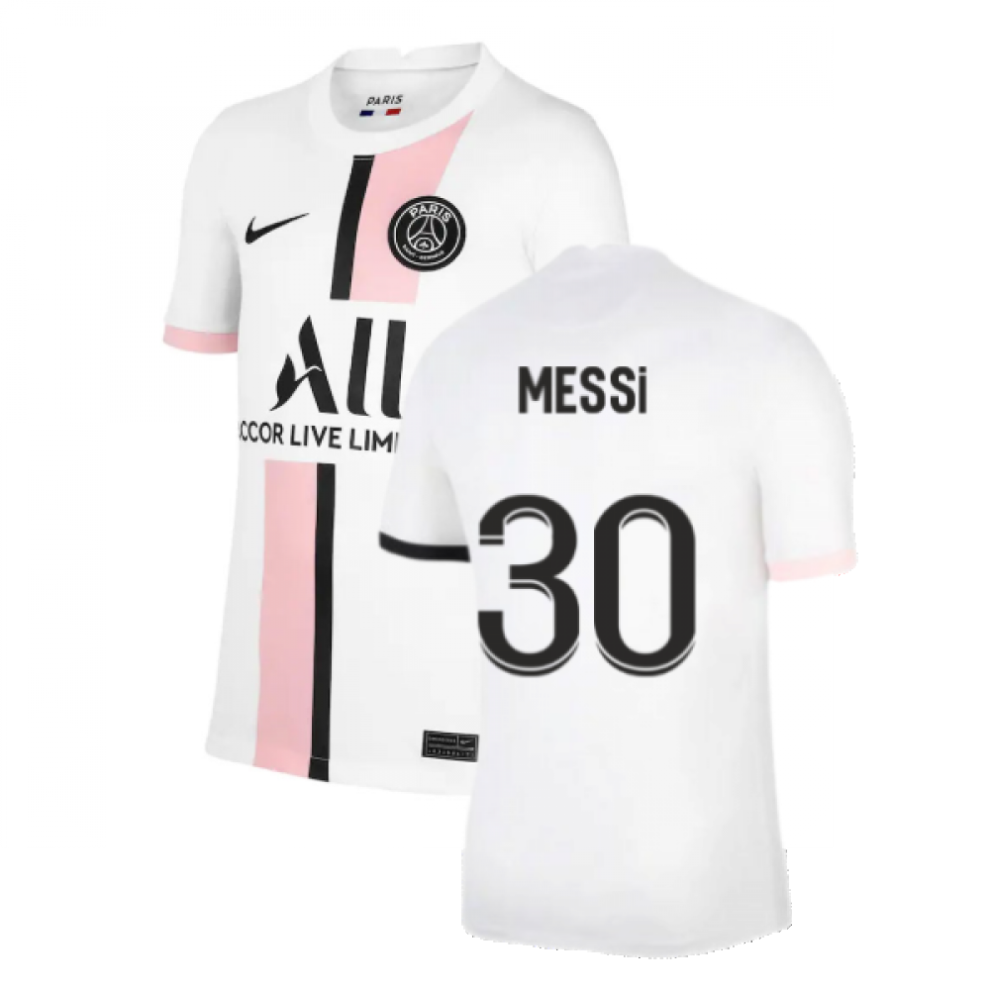 Nike (Sb) Psg 2021-2022 Away Shirt (Kids) (Messi 30)