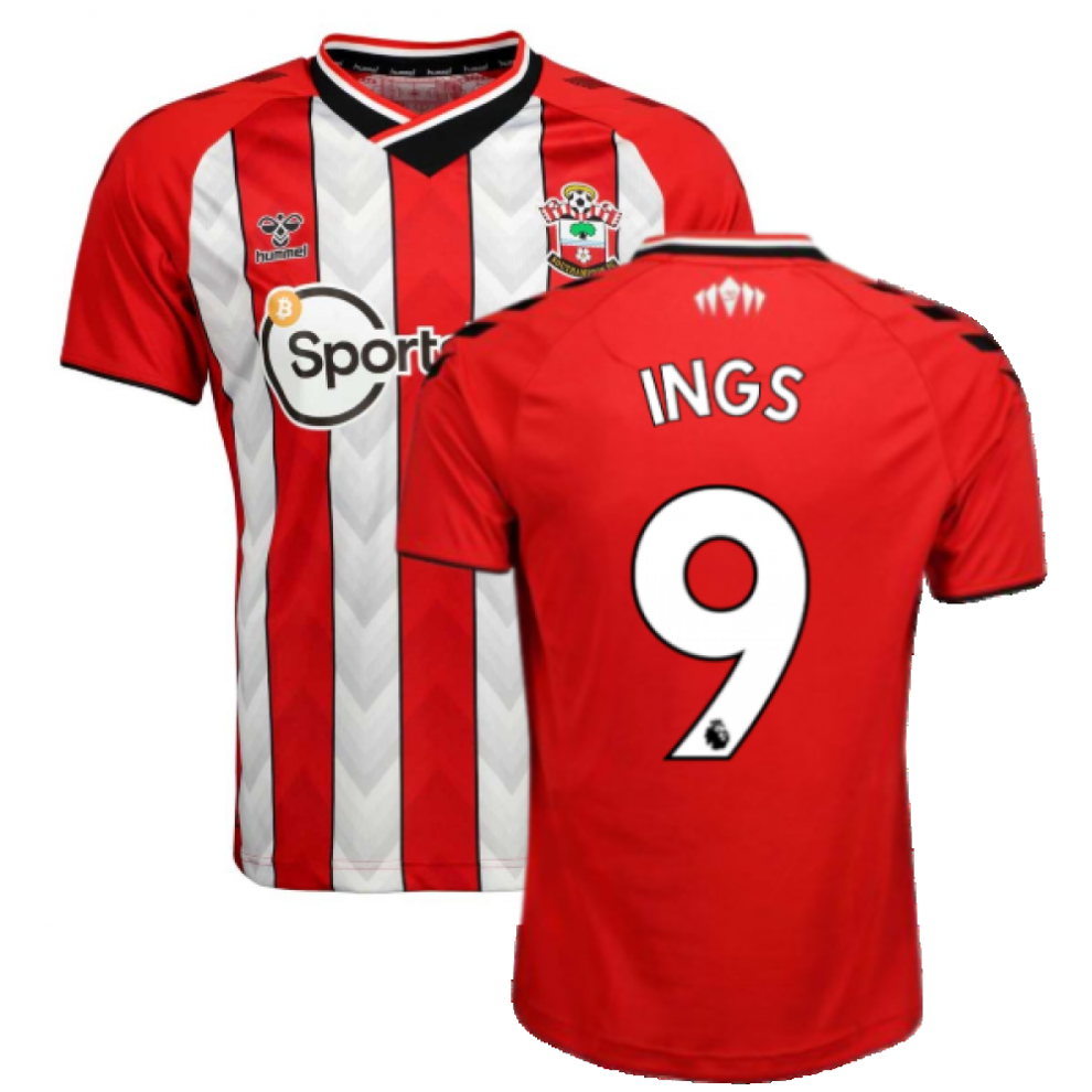 (XL) 2021-2022 Southampton Home Shirt (INGS 9)