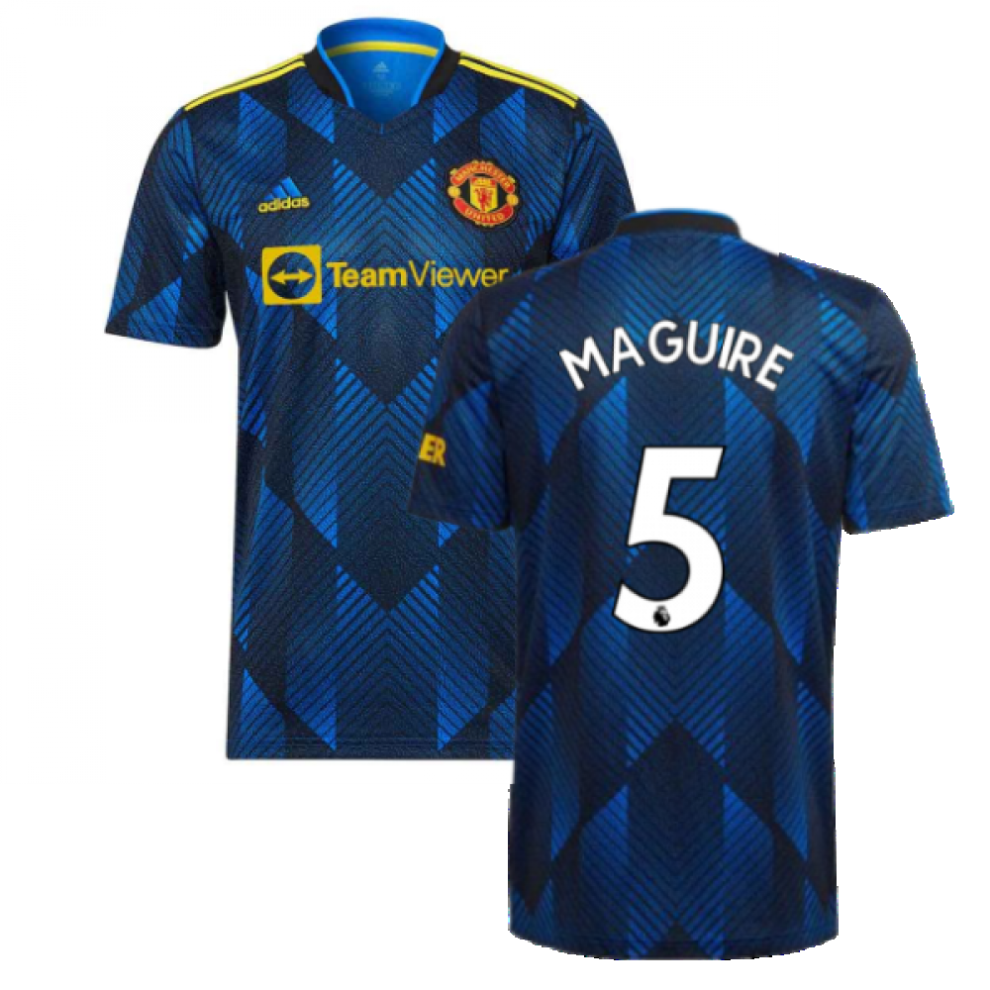 (M) Man Utd 2021-2022 Third Shirt (MAGUIRE 5)