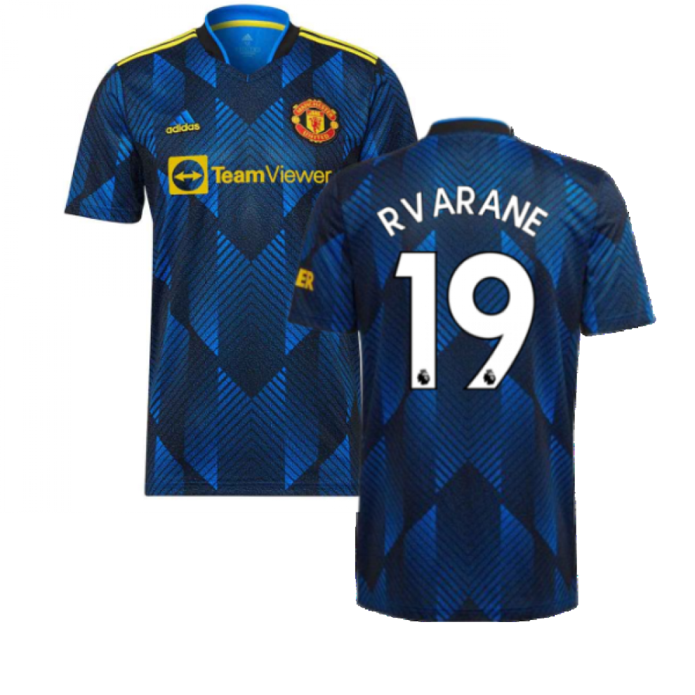 (M) Man Utd 2021-2022 Third Shirt (R VARANE 19)