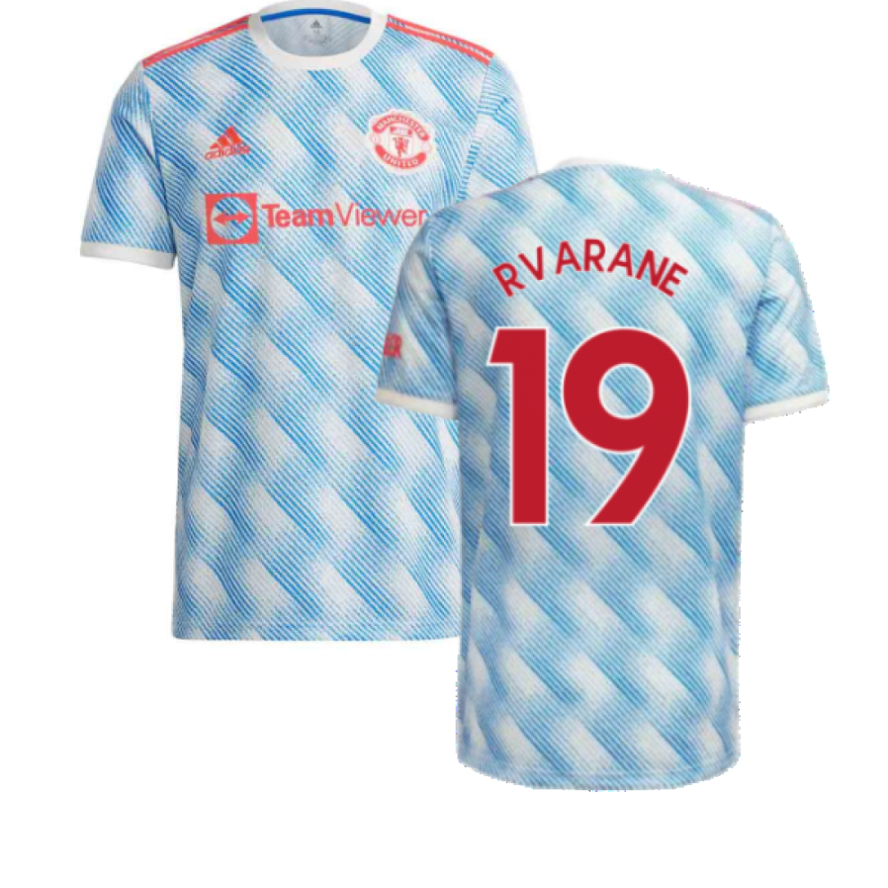 (XL) Man Utd 2021-2022 Away Shirt (R VARANE 19)