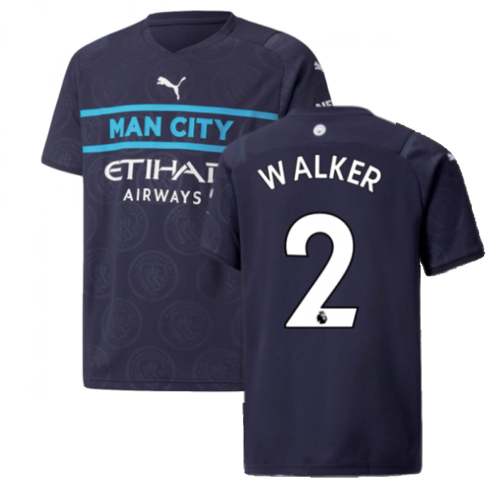 (SB) 2021-2022 Man City 3rd Shirt (Kids) (WALKER 2)