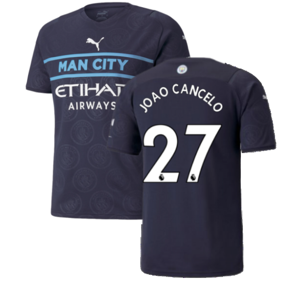 Puma (Xxl) 2021-2022 Man City Third Shirt (Joao Cancelo 27)