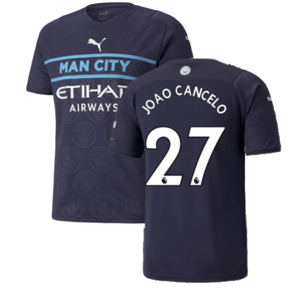 (S) 2021-2022 Man City Third Shirt (JOAO CANCELO 27)