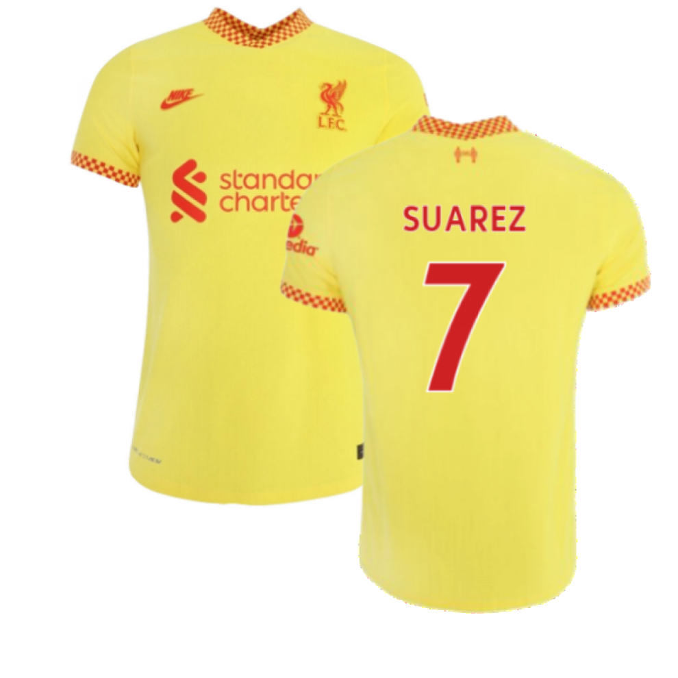 (L) Liverpool 2021-2022 3rd Shirt (SUAREZ 7)