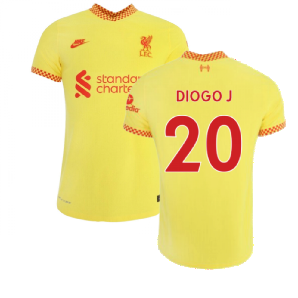Nike (Xl) Liverpool 2021-2022 3Rd Shirt (Diogo J. 20)