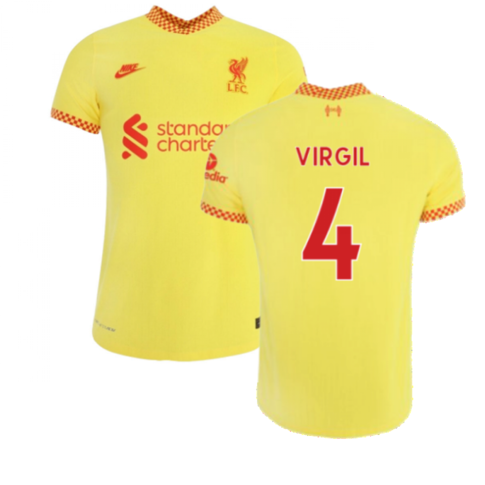 New Nike (Xl) Liverpool 2021-2022 3Rd Shirt (Virgil 4) Db5902-704-231540