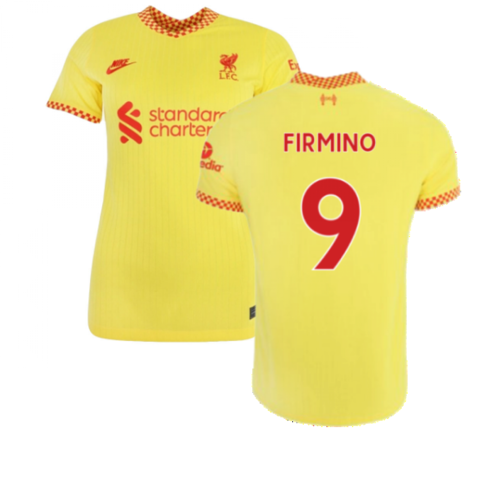 (L) Liverpool 2021-2022 Womens 3rd Shirt (FIRMINO 9)