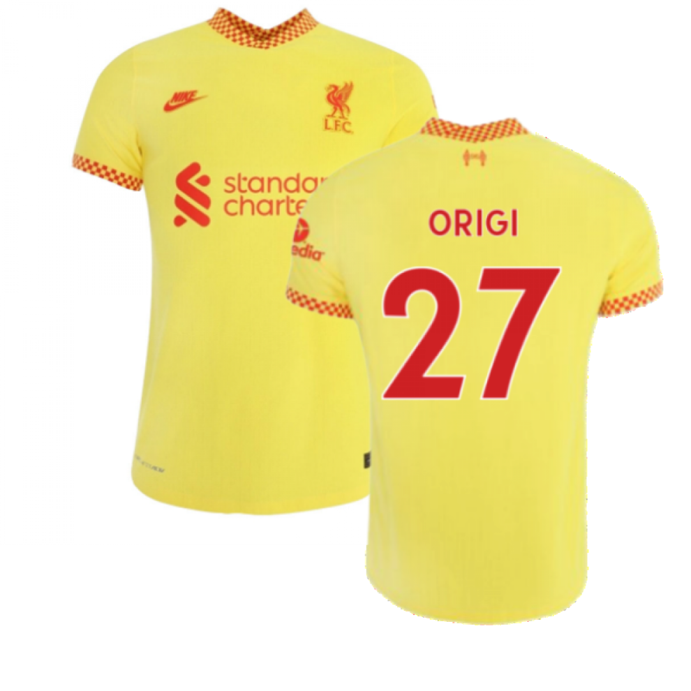 Nike (S) Liverpool 2021-2022 3Rd Shirt (Origi 27)