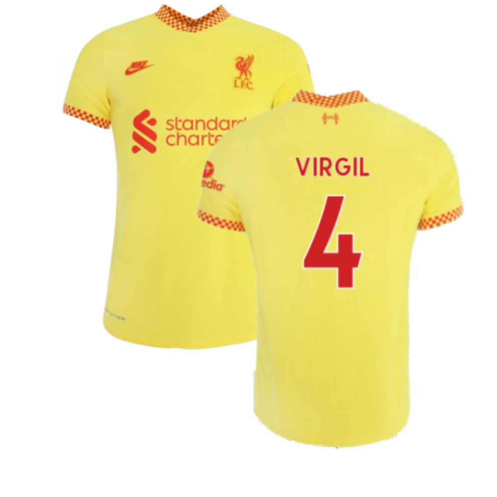 (SB) Liverpool 2021-2022 3rd Shirt (Kids) (VIRGIL 4)