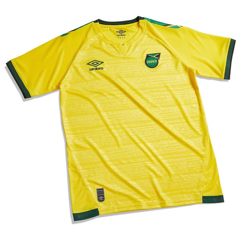 (S) 2021-2022 Jamaica Home Shirt