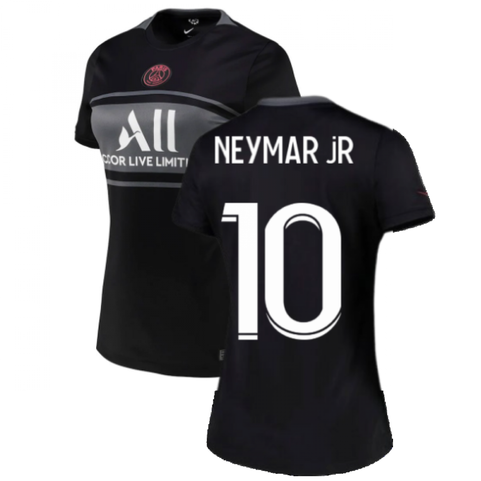 (L) PSG 2021-2022 Womens 3rd Shirt (NEYMAR JR 10)